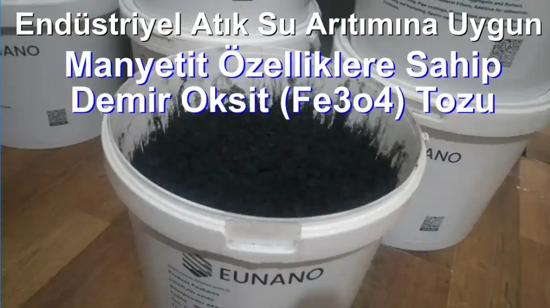atık su arıtmada kullanılan demir oksit tozu